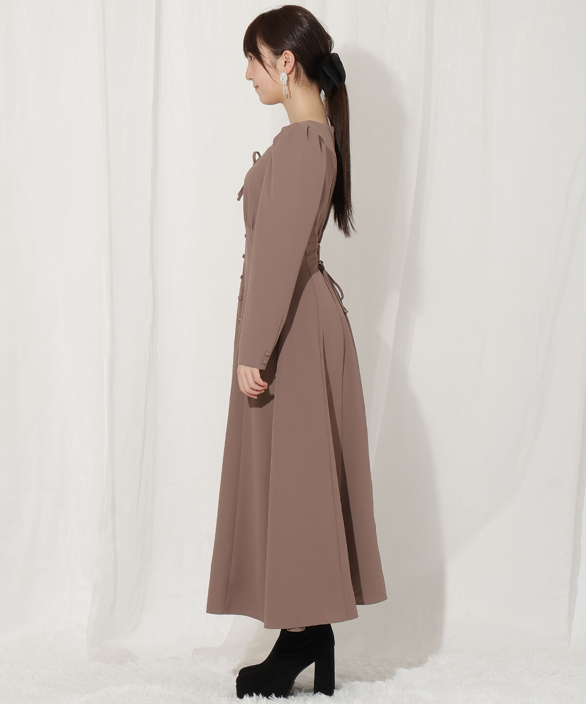 WILLSELECTION「フロントボタンワンピース」|ワンピース|