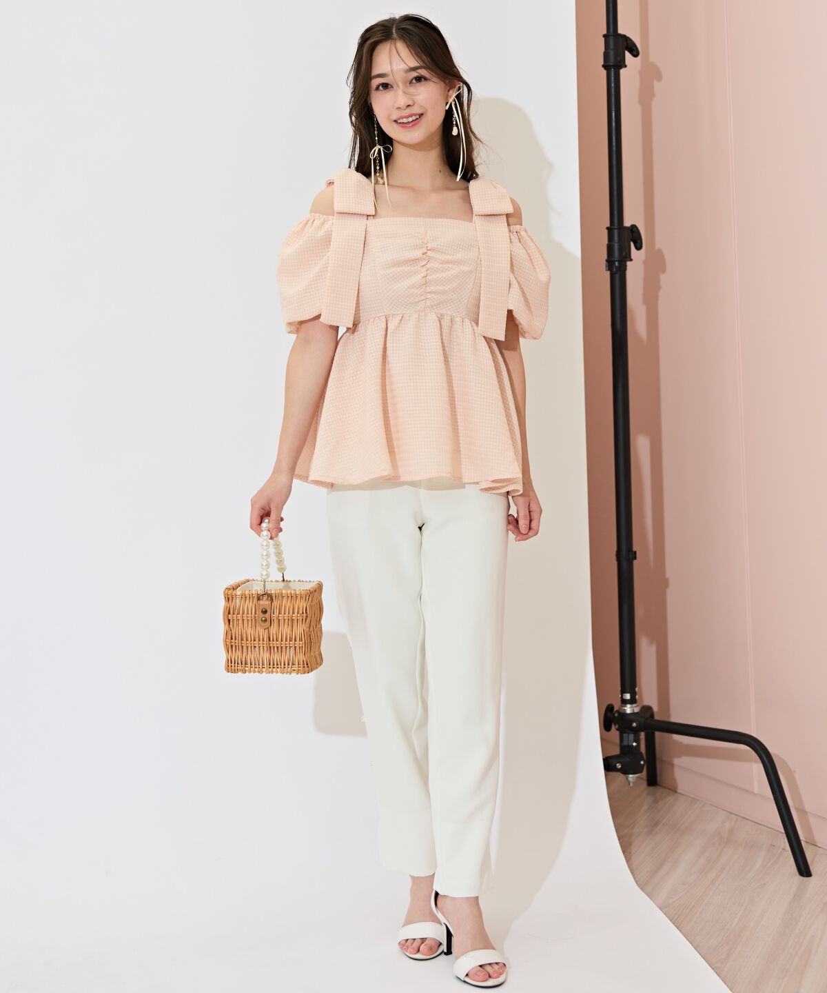 WILLSELECTION「2WAYペプラムブラウス」|シャツ・ブラウス|