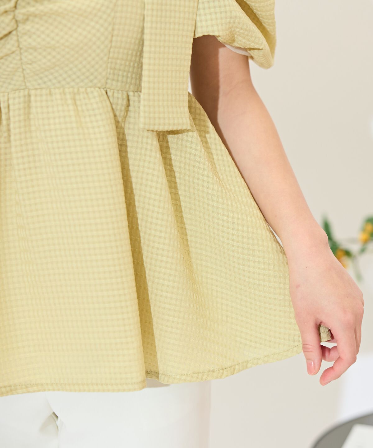 WILLSELECTION「2WAYペプラムブラウス」|シャツ・ブラウス|