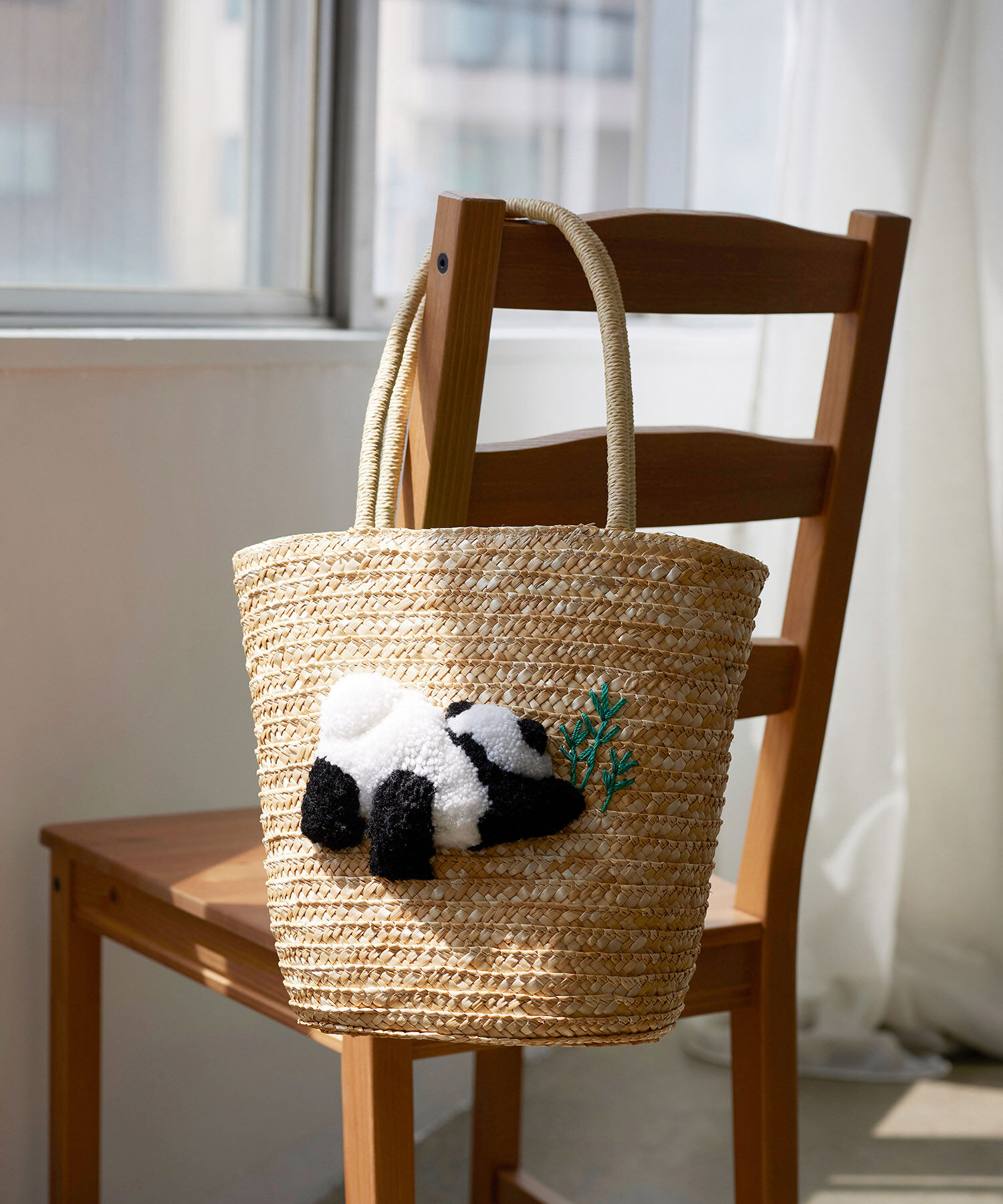 TOPKAPI BREATH「【TREASURE TOPKAPI】 アニマル カゴバッグ【ハシビロコウ/ パンダ/ カバ】」|トートバッグ|