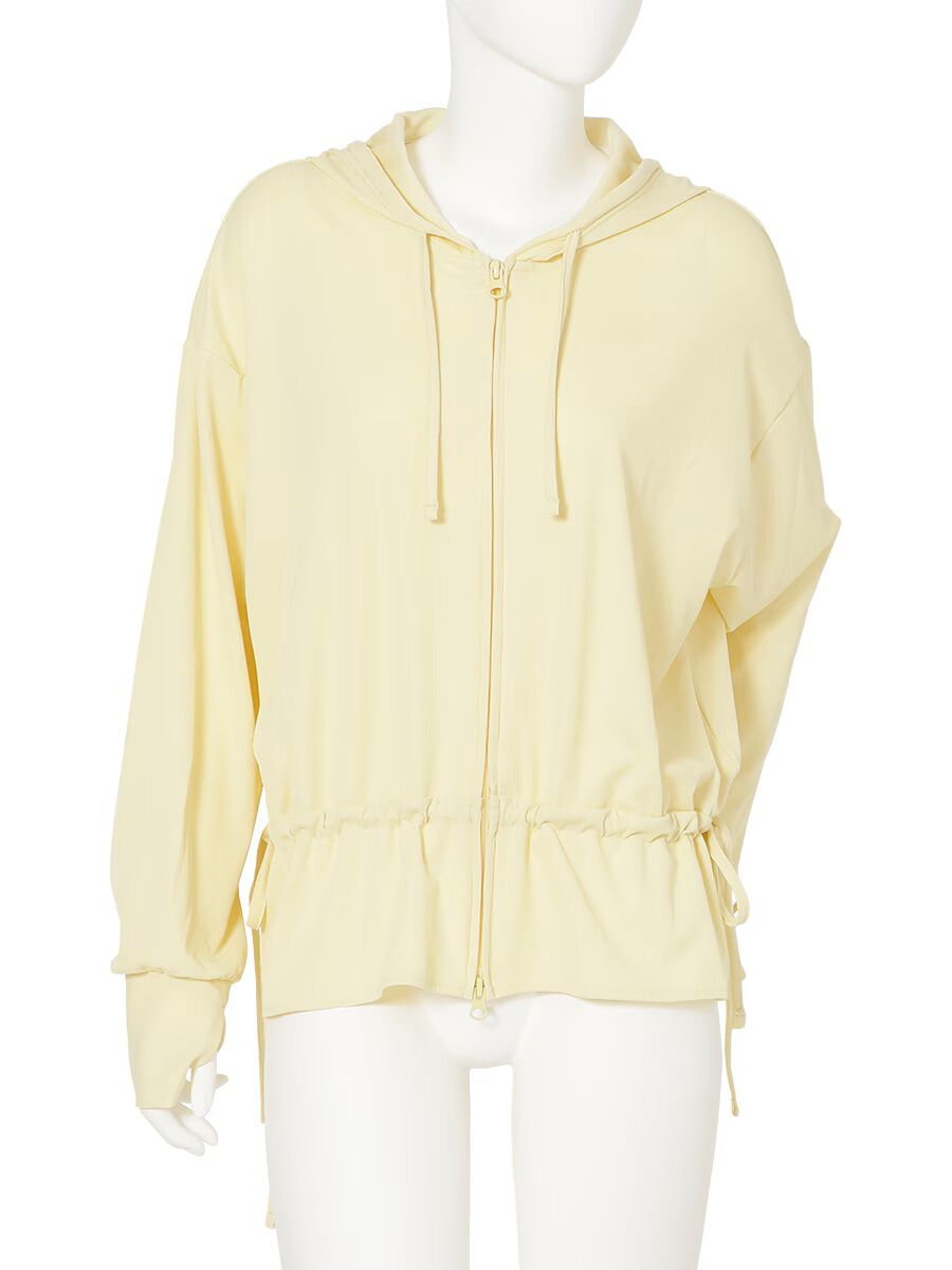 PEAK&PINE「【新作リゾートウェア】リブ素材UVカットパーカー/ラッシュガード」|ビキニ|