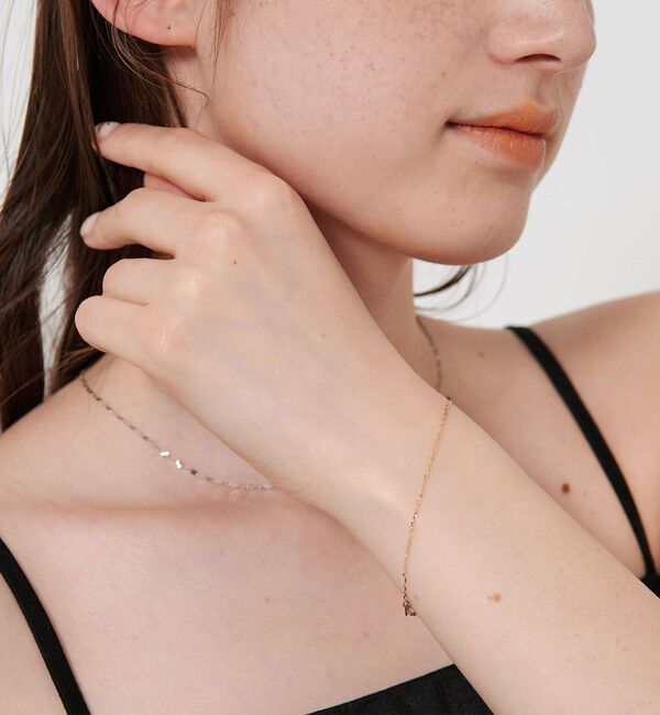UNITED ARROWS「＜les bonbon＞10K SIMPLITY ブレスレット」|ブレスレット・バングル|