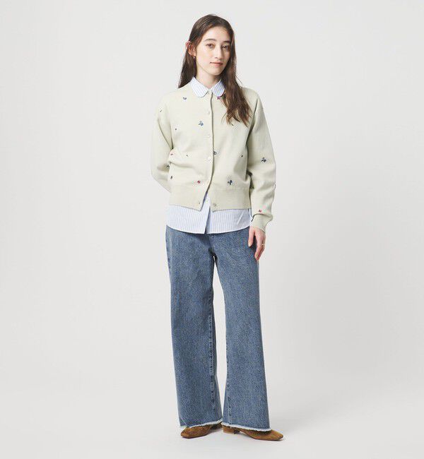 UNITED ARROWS「カットオフ デニムパンツ」|デニム|