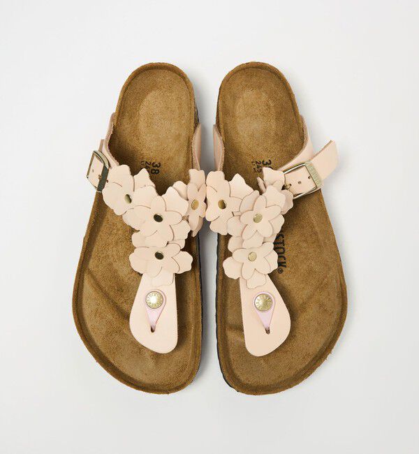 UNITED ARROWS「【国内EXCLUSIVE】＜BIRKENSTOCK＞GIZEH フラワー サンダル」|サンダル|