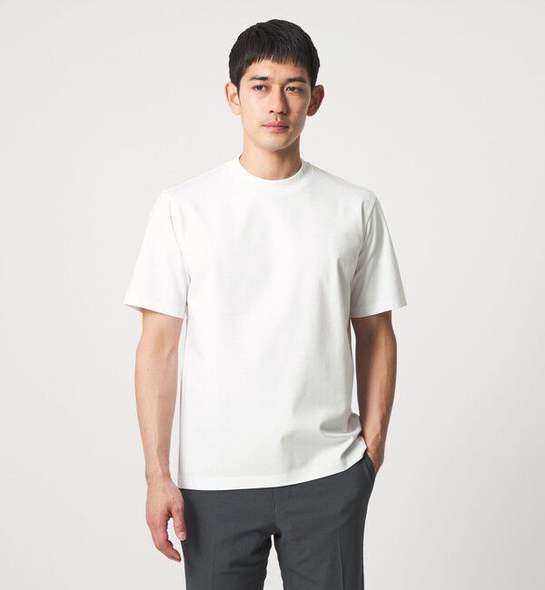 UNITED ARROWS「ポンチ Tシャツ UA COZY 抗菌防臭 接触冷感」|Tシャツ・カットソー|