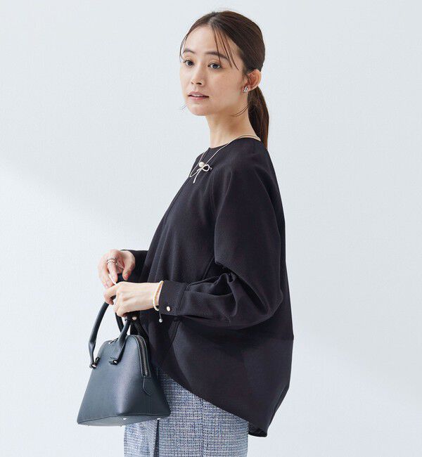 UNITED ARROWS green label relaxing「［size SHORTあり］fleurie(フルリー) フォルム プルオーバー ブラウス」|シャツ・ブラウス|