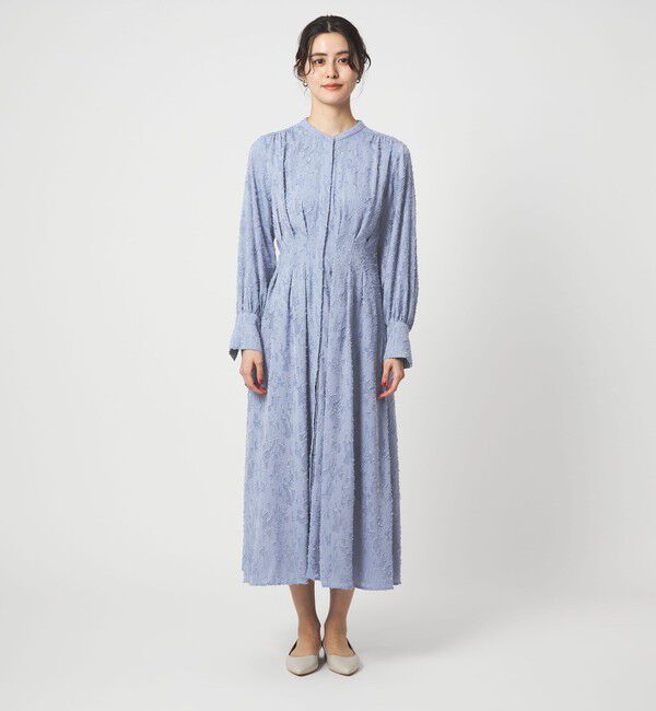 UNITED ARROWS green label relaxing「ジャガード ウエスト タック ワンピース 3」|ワンピース|