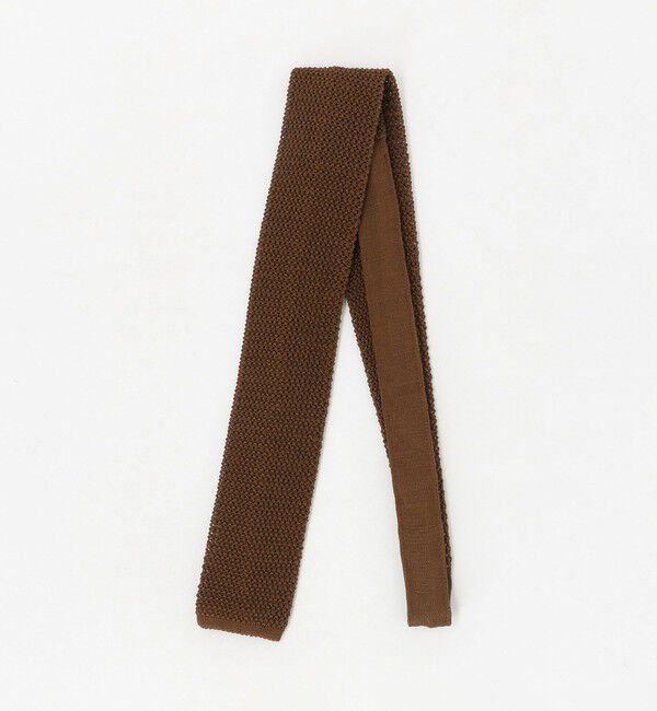 UNITED ARROWS green label relaxing「＜Bleck＞6.5cm ニット ソリッド ネクタイ」|ネクタイ・蝶ネクタイ|MD.BROWN