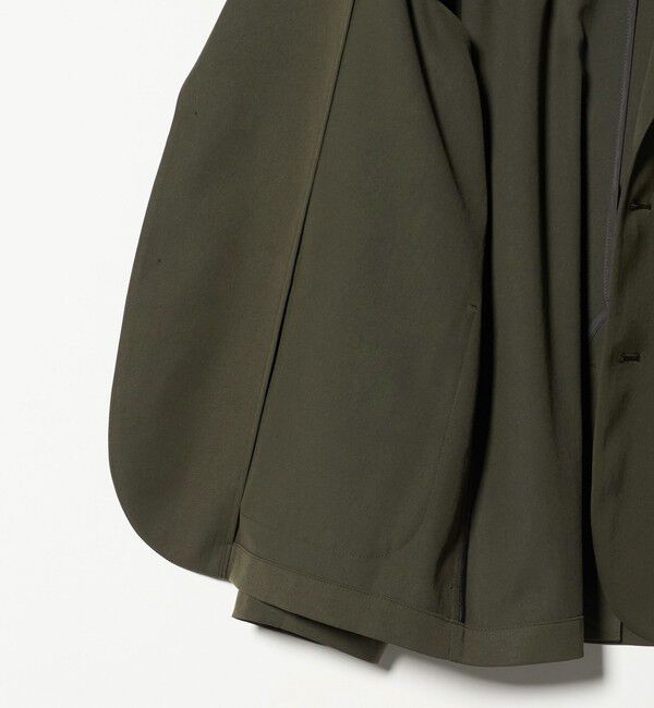 UNITED ARROWS green label relaxing「DICROS ポリエステル ツイル リラックス ジャケット -ストレッチ・撥水-」|テーラードジャケット|