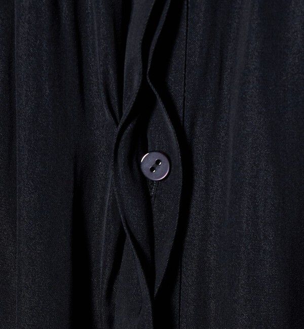 UNITED ARROWS green label relaxing「サテン ギャザー ショートスリーブ ワンピース 2」|ワンピース|