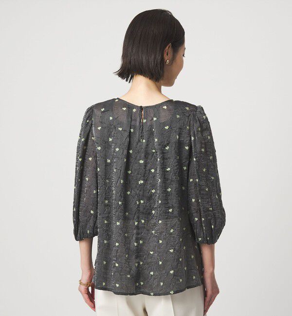 UNITED ARROWS green label relaxing「ワッシャープリント ブラウス」|シャツ・ブラウス|