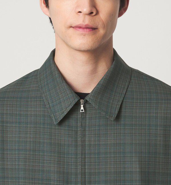 UNITED ARROWS green label relaxing「TW マイクロチェック ブルゾン」|その他|