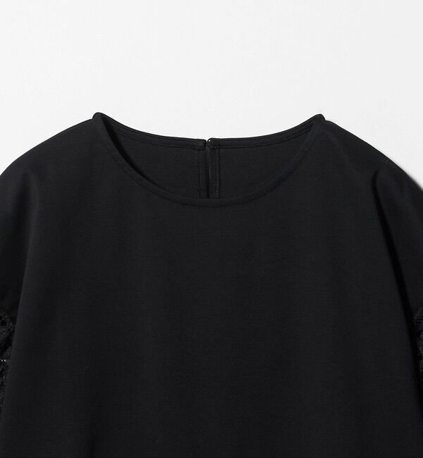 UNITED ARROWS green label relaxing「袖レース ドッキング プルオーバー カットソー」|Tシャツ・カットソー|