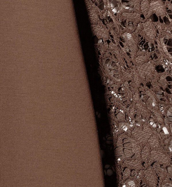 UNITED ARROWS green label relaxing「袖レース ドッキング プルオーバー カットソー」|Tシャツ・カットソー|