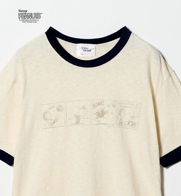 EMMEL REFINES「＜ST.JOHNS 3RD CLUB＞PEANUTS プリントTシャツ 3＜ Select by EMMEL REFINES ＞	」|Tシャツ・カットソー|