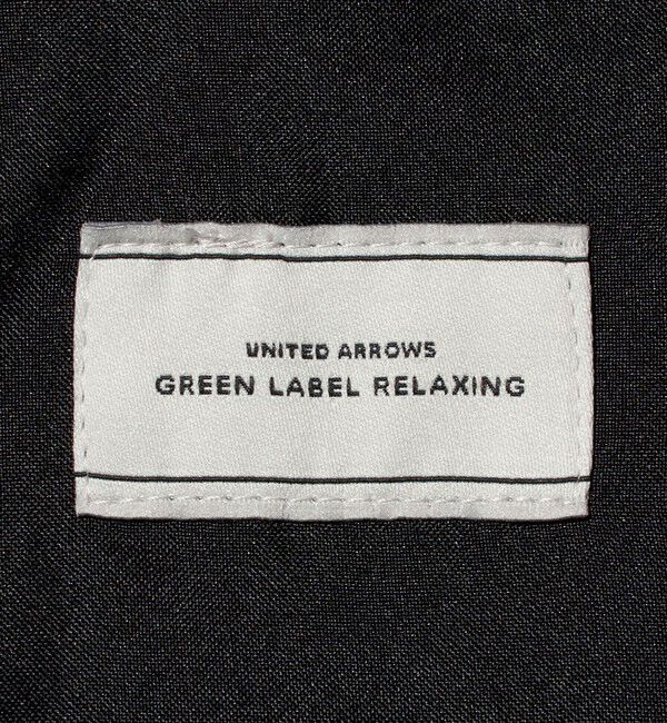 UNITED ARROWS green label relaxing「A+ COOL ポリエステル バーズアイ スタンダード アジャスター NP スラックス -ウォッシャブル・ストレッチ」|スラックス|