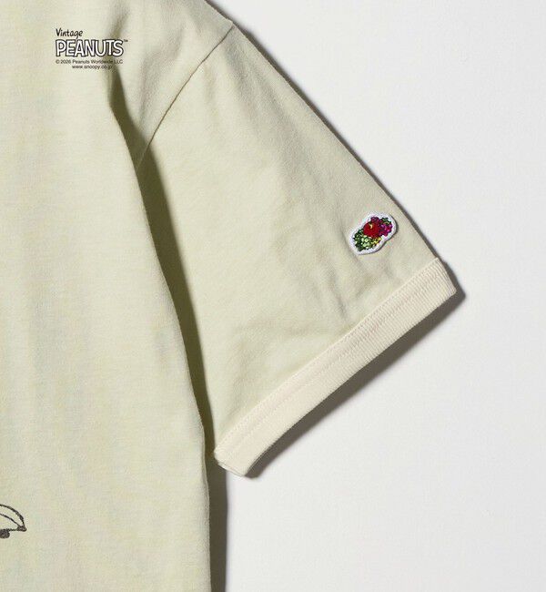 UNITED ARROWS green label relaxing「【別注】＜FRUIT OF THE LOOM &times; PEANUTS＞リンガーTシャツ / キッズ  140cm-150cm」|Tシャツ・カットソー|