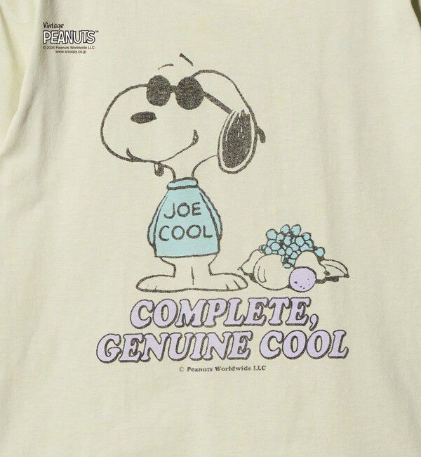 UNITED ARROWS green label relaxing「【別注】＜FRUIT OF THE LOOM &times; PEANUTS＞リンガーTシャツ / キッズ  140cm-150cm」|Tシャツ・カットソー|