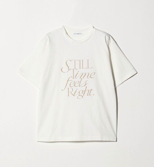 BEAUTY&YOUTH UNITED ARROWS「【WEB限定】ロゴプリント Tシャツ」|Tシャツ・カットソー|
