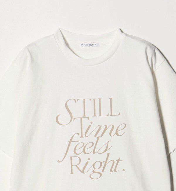 BEAUTY&YOUTH UNITED ARROWS「【WEB限定】ロゴプリント Tシャツ」|Tシャツ・カットソー|