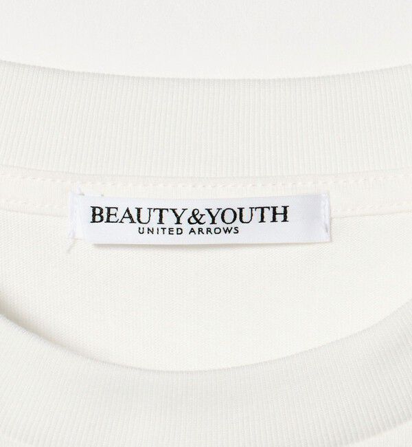 BEAUTY&YOUTH UNITED ARROWS「【WEB限定】ロゴプリント Tシャツ」|Tシャツ・カットソー|