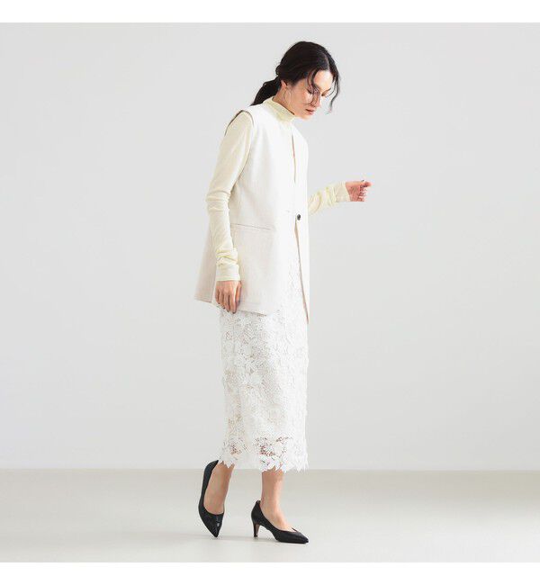 Demi-Luxe BEAMS 「ナチュラル オックス ジレ」|ダウン|