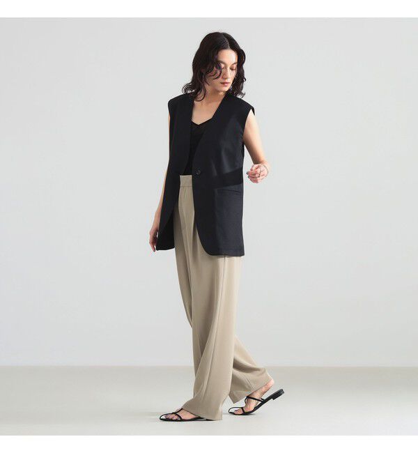 Demi-Luxe BEAMS 「ナチュラル オックス ジレ」|ダウン|