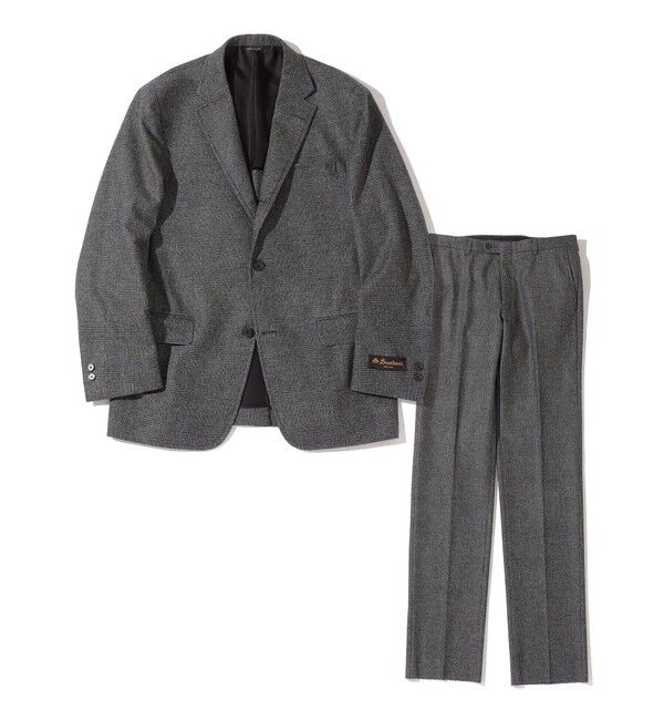 SHIPS「Southwick: FOX BROTHERS フランネル 3B スーツ」|スーツ|チャコールグレー