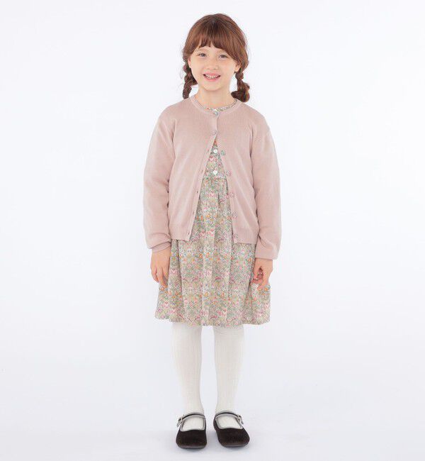 SHIPS KIDS「SHIPS KIDS:100～130cm / リバティ カーディガン」|カーディガン|