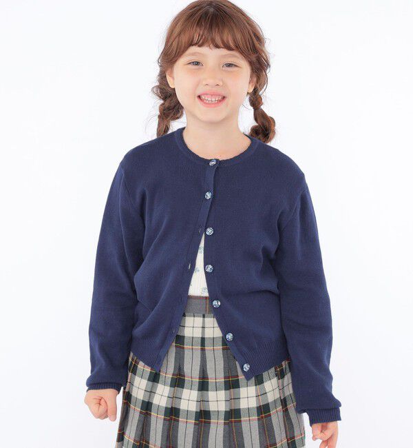 SHIPS KIDS「SHIPS KIDS:100～130cm / リバティ カーディガン」|カーディガン|