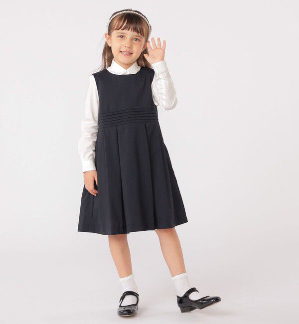 SHIPS KIDS「SHIPS KIDS:110～130cm / セレモニー ジャンパースカート」|ワンピース|