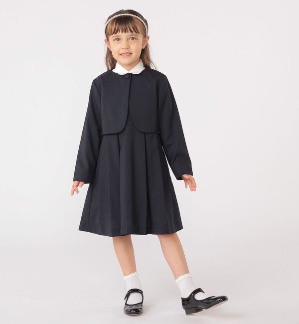 SHIPS KIDS「SHIPS KIDS:110～130cm / セレモニー ジャンパースカート」|ワンピース|