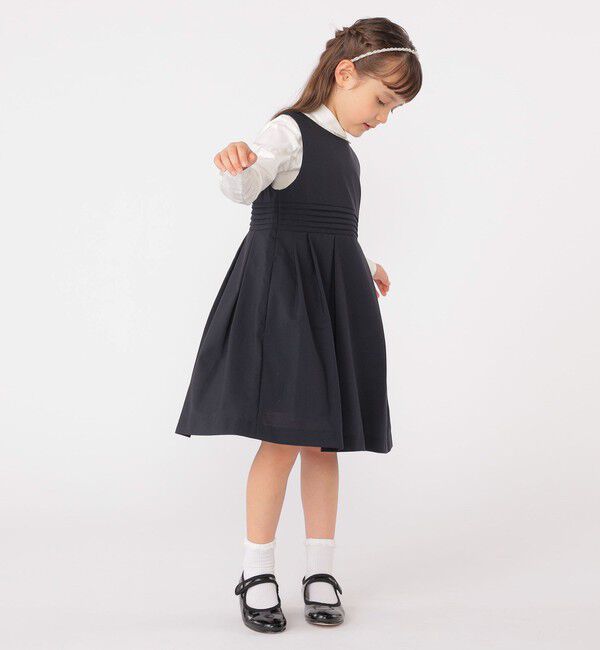 SHIPS KIDS「SHIPS KIDS:110～130cm / セレモニー ジャンパースカート」|ワンピース|