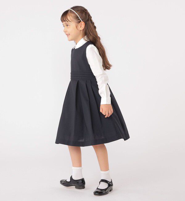 SHIPS KIDS「SHIPS KIDS:110～130cm / セレモニー ジャンパースカート」|ワンピース|