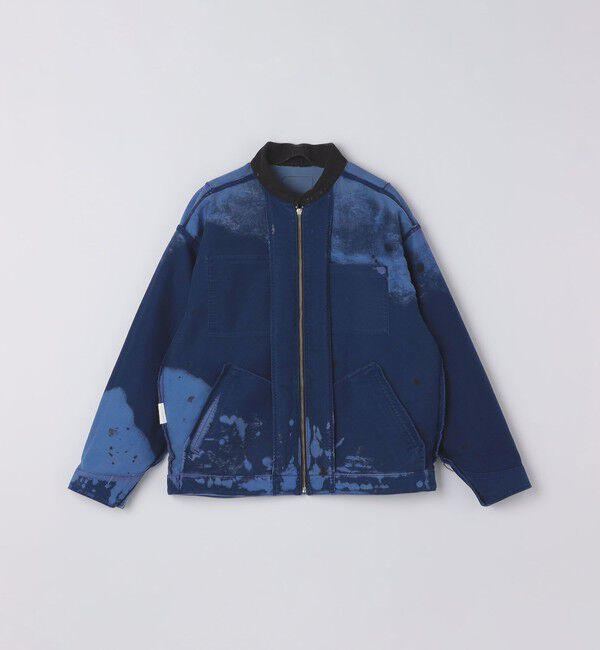 SHIPS「NOMARHYTHM TEXTILE: HAND DYED WORK JACKET」|ブルゾン・スタジャン|