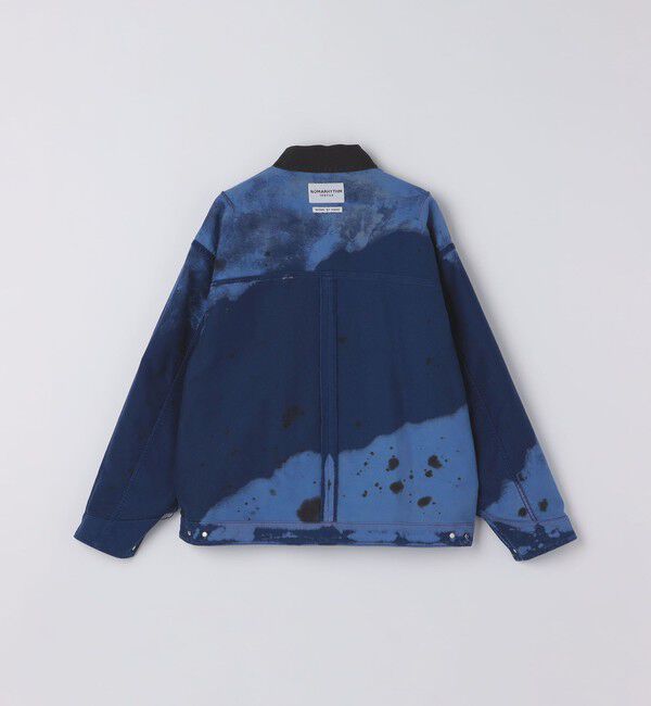 SHIPS「NOMARHYTHM TEXTILE: HAND DYED WORK JACKET」|ブルゾン・スタジャン|