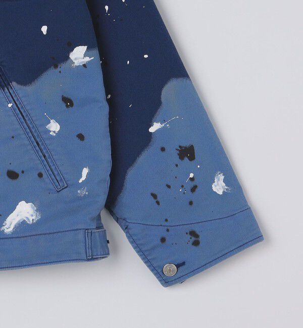 SHIPS「NOMARHYTHM TEXTILE: HAND DYED WORK JACKET」|ブルゾン・スタジャン|