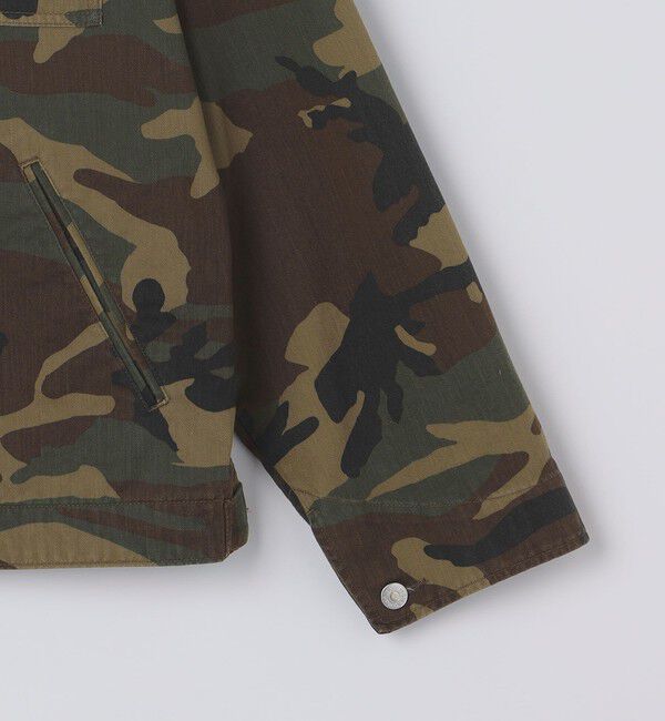 SHIPS「NOMARHYTHM TEXTILE: SIGN PRINT WORK JACKET」|ブルゾン・スタジャン|