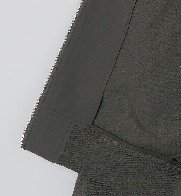 SHIPS「SHIPS:〈撥水/UVカット〉MA-1 リブ ブルゾン」|ブルゾン・スタジャン|