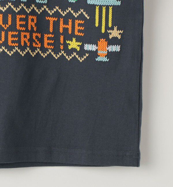 SHIPS KIDS「SHIPS KIDS:100～130cm / スペース 刺繍 Tシャツ 」|Tシャツ・カットソー|