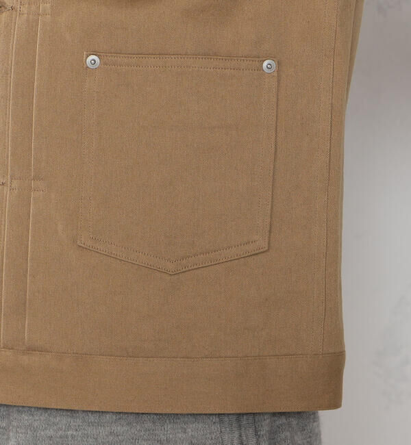 GALERIE VIE「オーガニックコットンツイル ブルゾン」|ブルゾン・スタジャン|