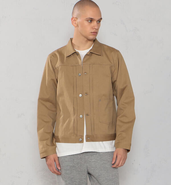 GALERIE VIE「オーガニックコットンツイル ブルゾン」|ブルゾン・スタジャン|