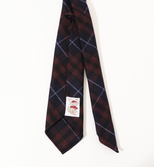 TOMORROWLAND GOODS「TOMORROWLAND MADE IN ITALY ウール チェック ネクタイ」|ネクタイ・蝶ネクタイ|
