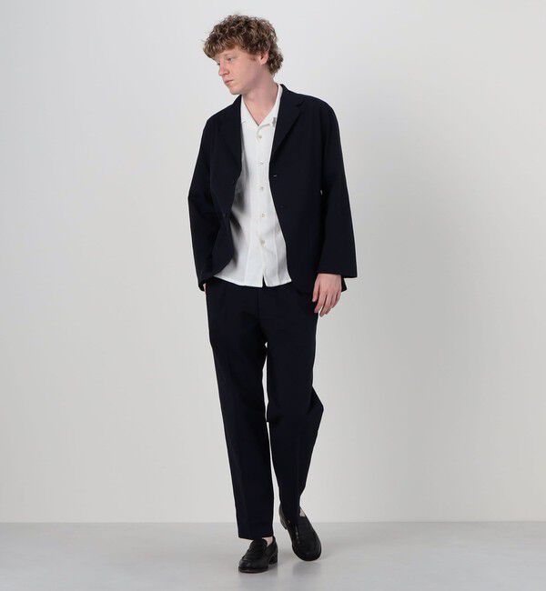 TOMORROWLAND MENS「【別注】Salbatore Piccolo GIACCA CHIAIA コットンシアサッカー シングルブレステッド 2Bジャケット」|テーラードジャケット|