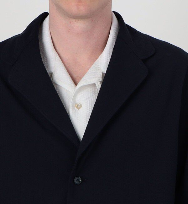 TOMORROWLAND MENS「【別注】Salbatore Piccolo GIACCA CHIAIA コットンシアサッカー シングルブレステッド 2Bジャケット」|テーラードジャケット|