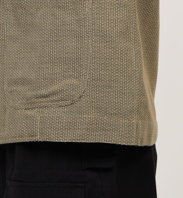 TOMORROWLAND MENS「【別注】Salbatore Piccolo CUBA コットンメッシュ オープンカラー ハーフスリーブシャツ」|シャツ・ブラウス|