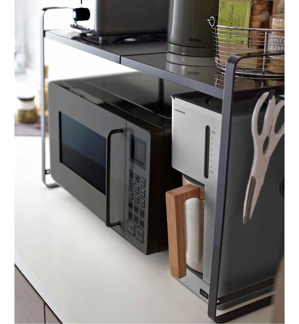 journal standard Furniture「《WEB限定》【tower/タワー】伸縮レンジラック」|食器・キッチングッズ|