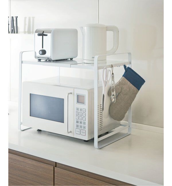 journal standard Furniture「《WEB限定》【tower/タワー】伸縮レンジラック」|食器・キッチングッズ|ホワイト