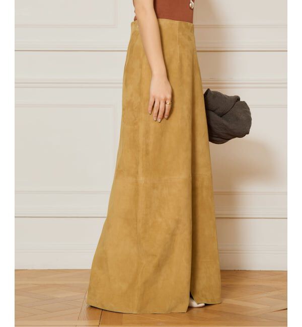 IENA LA BOUCLE「IENA LA BOUCLE ゴートスエードタイトスカート」|スカート|