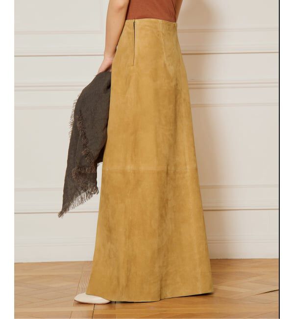 IENA LA BOUCLE「IENA LA BOUCLE ゴートスエードタイトスカート」|スカート|